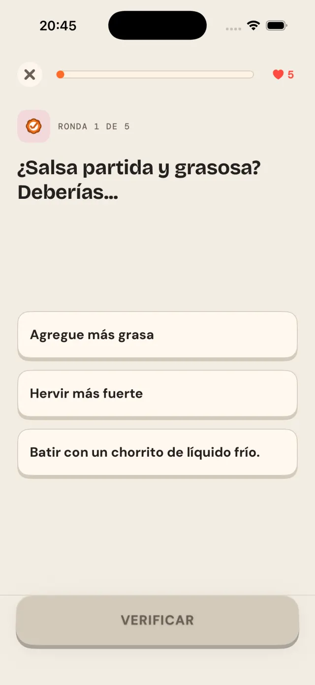 Una ficha de enseñanza dentro de una lección