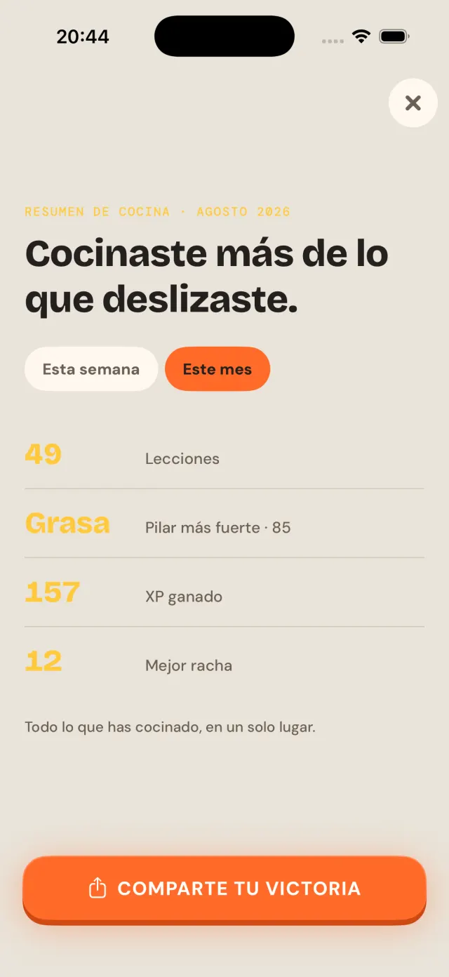 Resumen de cocina