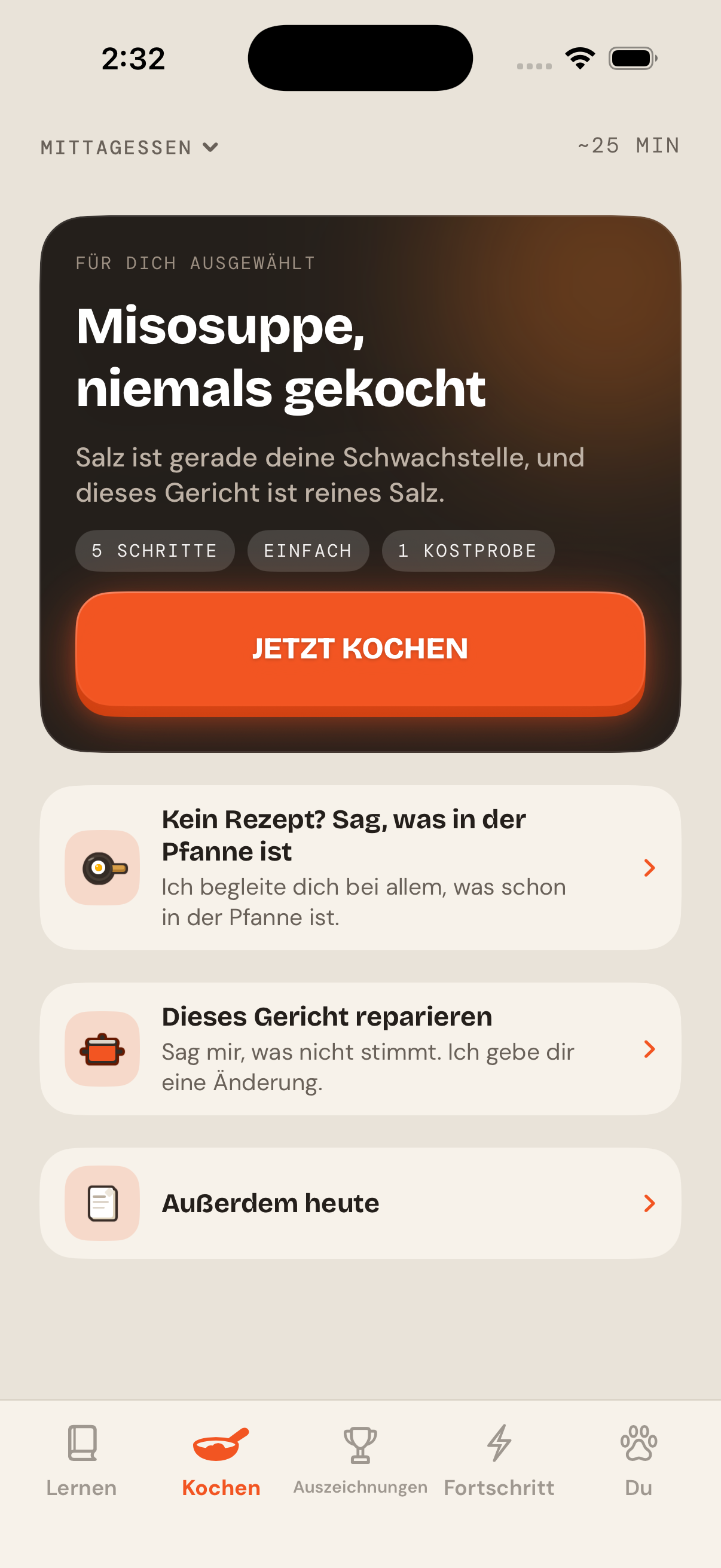 Praktisches Üben